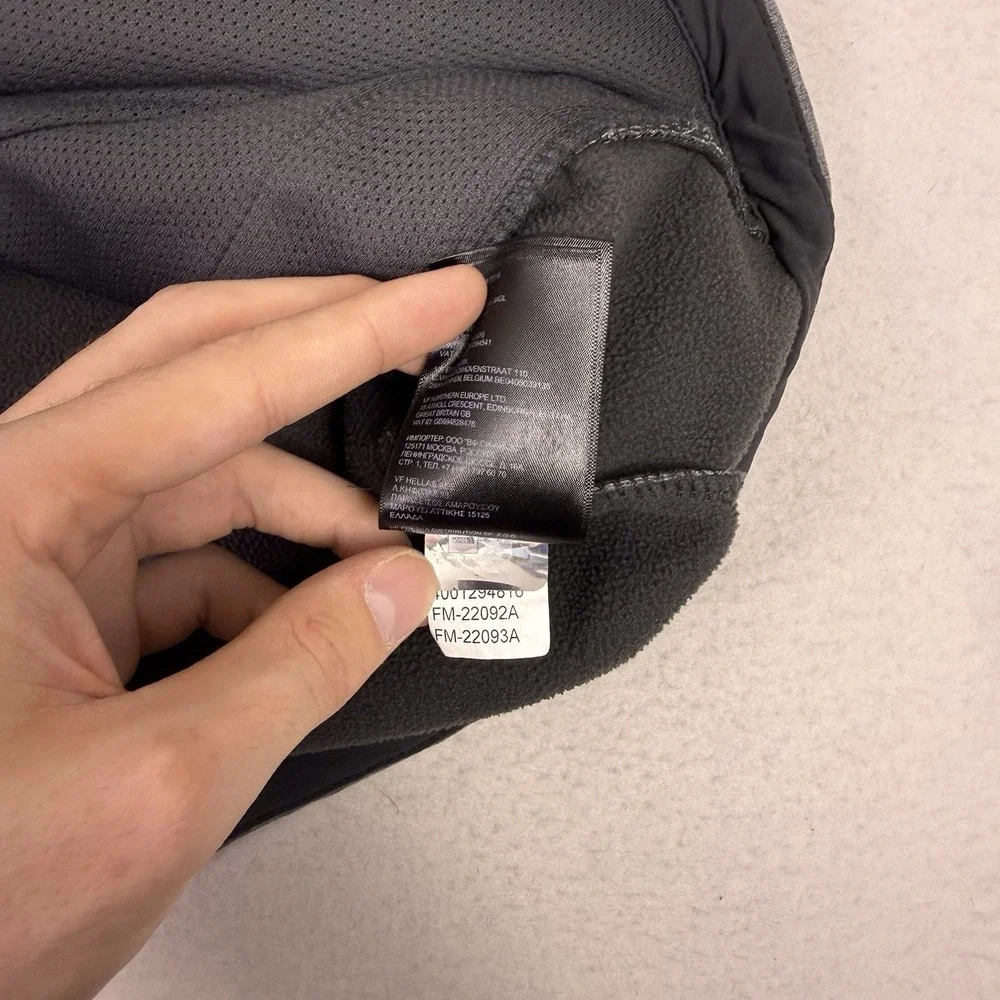 The North Face Mens L Gray Apex Bionic Windwall Softshell Jacket Gutter Pros‎